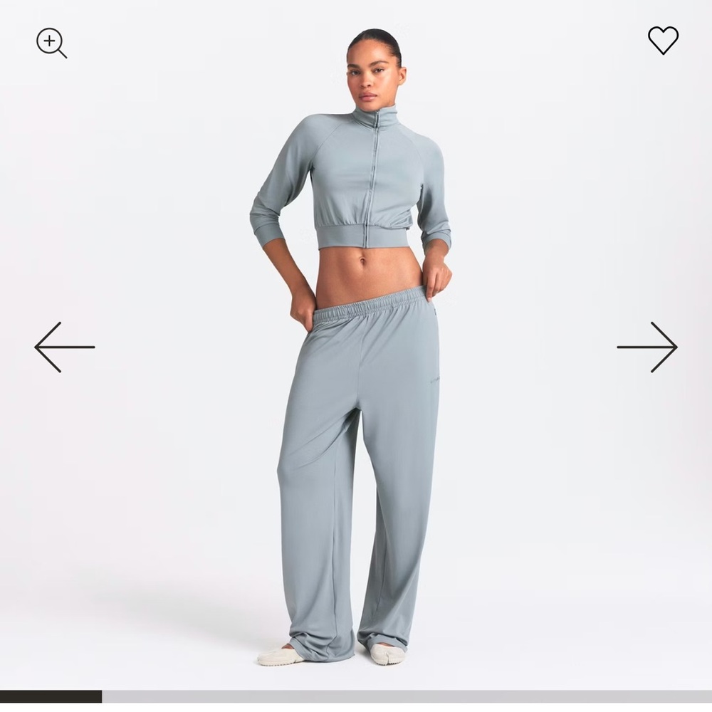 Skims X Nike collab 2 piece track suit